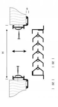 Revisionslüftungsgitter 400 x 400mm Aluminium eloxiert, Blickdicht, Klickverschluss